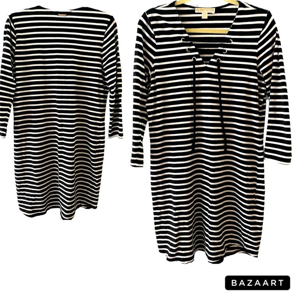 EUC Michael Michael Kors T-shirt Sheath Dress, Mini, Sz S, Stretchy, Cotton​​ - Picture 11 of 12